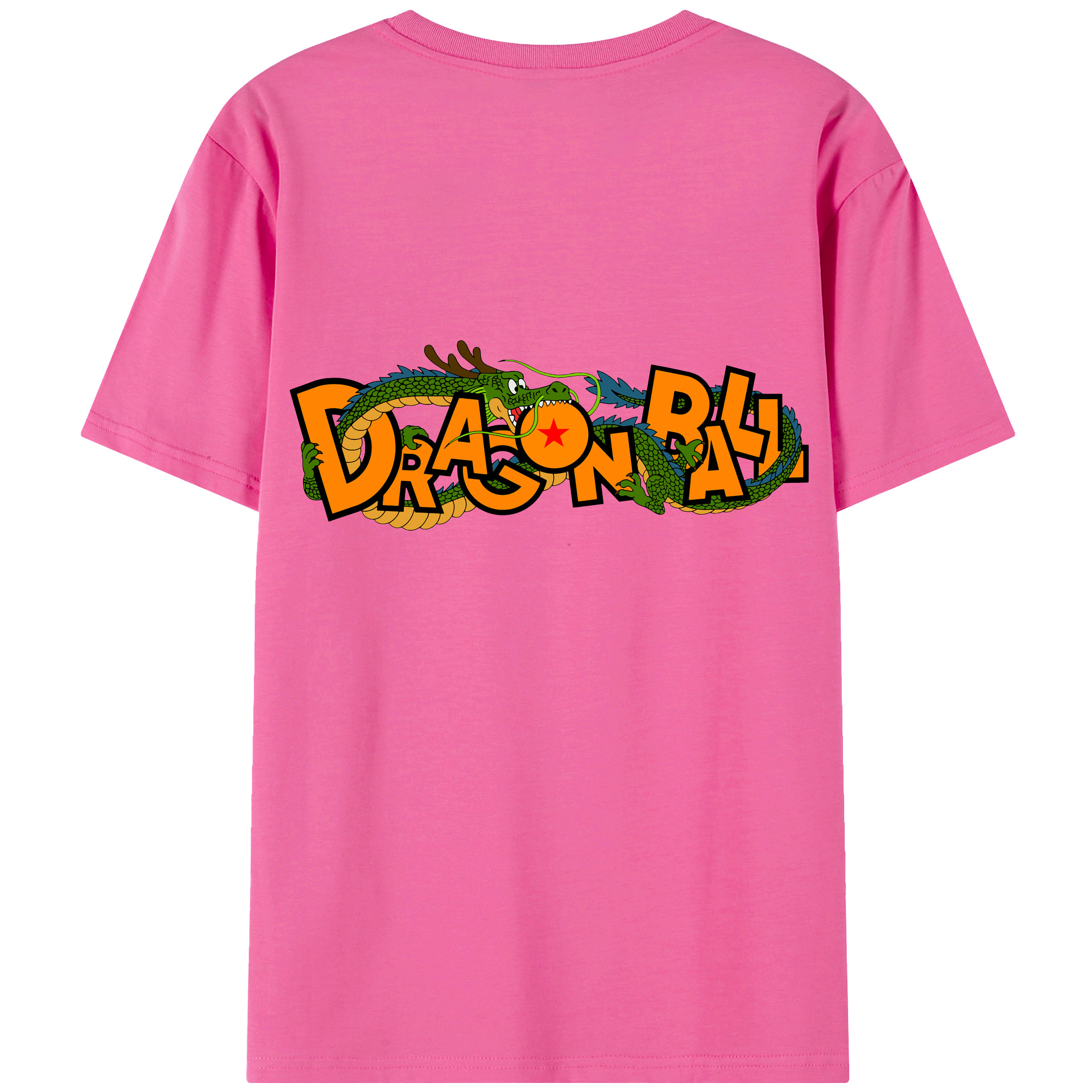 （画像用） ドラゴンボール DRAGON BALL レディース半袖Tシャツ(バックプリント)